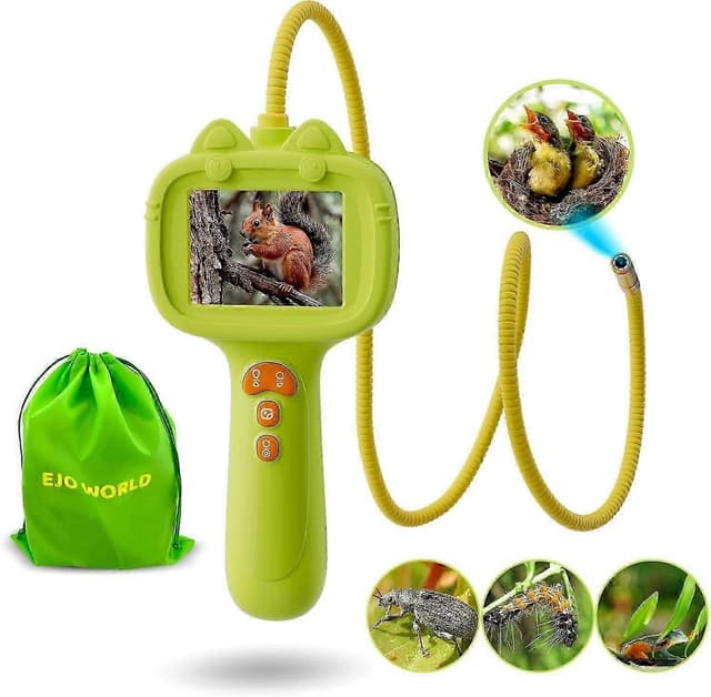 מצלמת עין הפלא, מצלמת אנדוסקופ לילדים עם מסך צבעוני – הלהיט החדש של עולם החקר