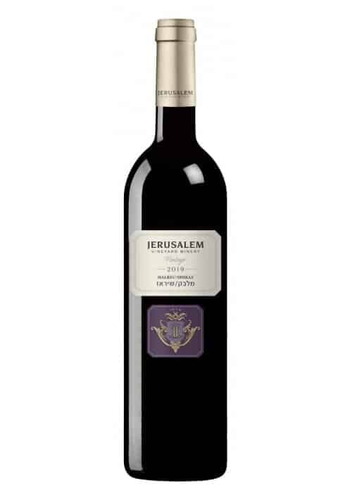 יין אדום יקבי ירושלים וינטג' מלבק שיראז