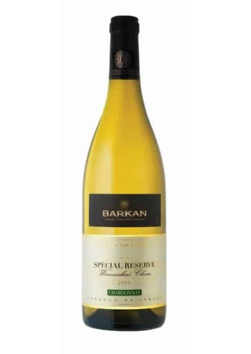 יין לבן ברקן ספיישל רזרב שרדונה