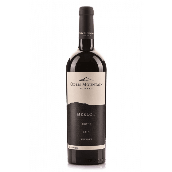 יין אדום הר אודם רזרב מרלו 2022