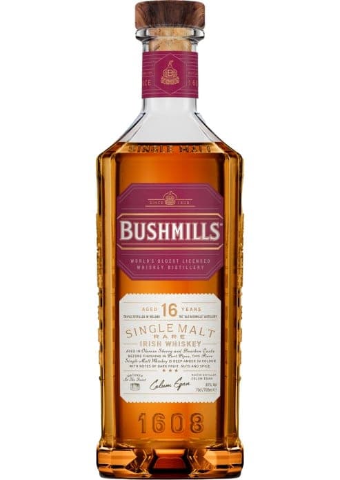 וויסקי סינגל מאלט בושמילס סינגל מאלט 16 שנה