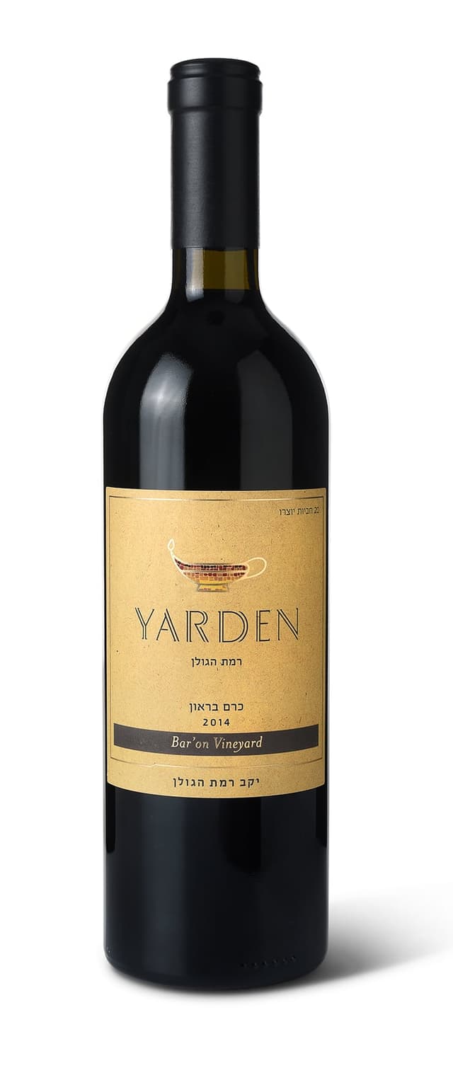 יין אדום יקב רמת הגולן ירדן כרם בראון 2014