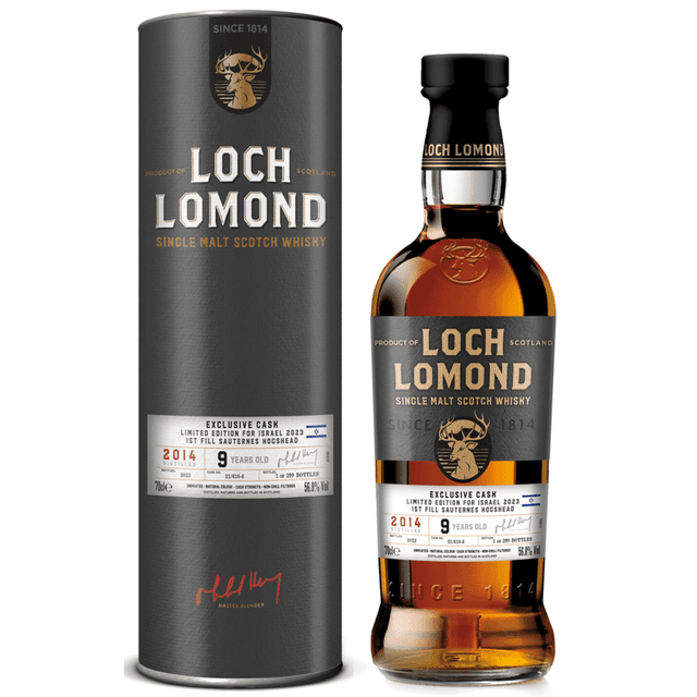 וויסקי סינגל מאלט לוך לומונד חבית יחידנית 2014