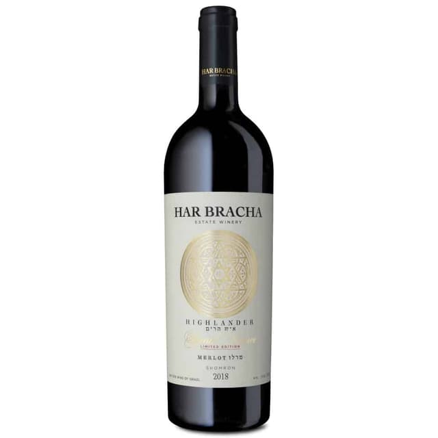 יין אדום הר ברכה איש הרים ספיישל רזרב מרלו