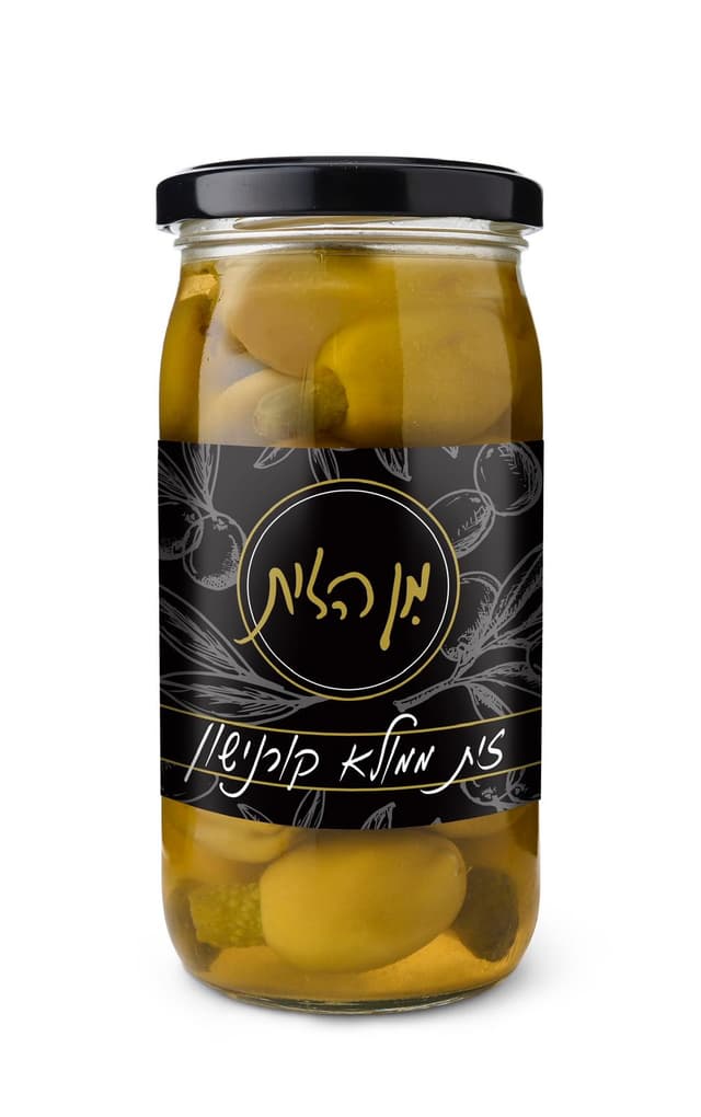 זית ממולא פלפל אדום "מן הזית"