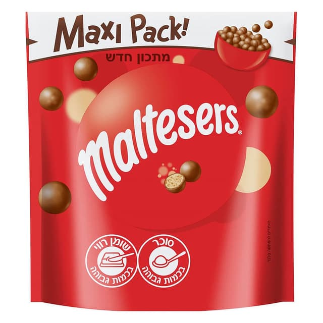 מלטיזרס - שוקולד חלב 300 גרם