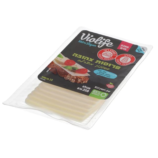 ויולייף מוצרלה פרוסה טבעוני 200 גר