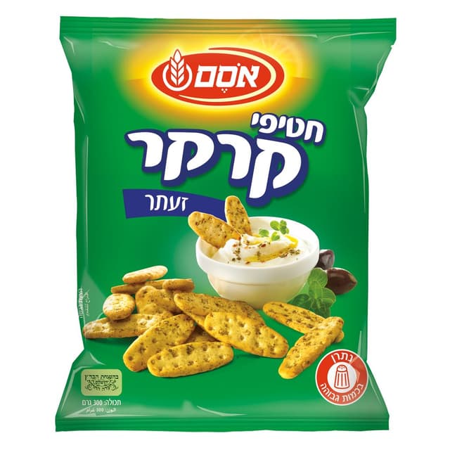 אוסם - חטיפי קרקר זעתר 300 גרם