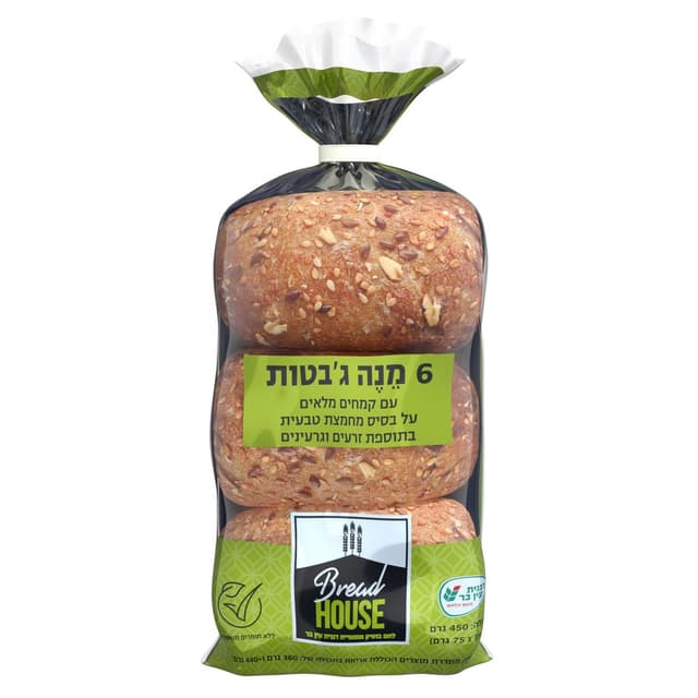 לחם כפרי בשקית 500 גרם