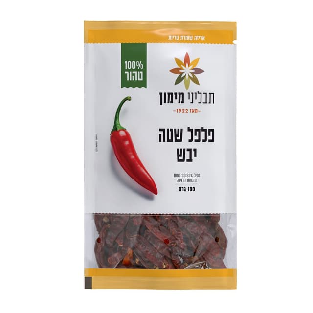 פלפל שטה שקית 150 גר