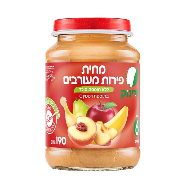 פרינוק - ג'וניור פירות מעורבים 190 גרם