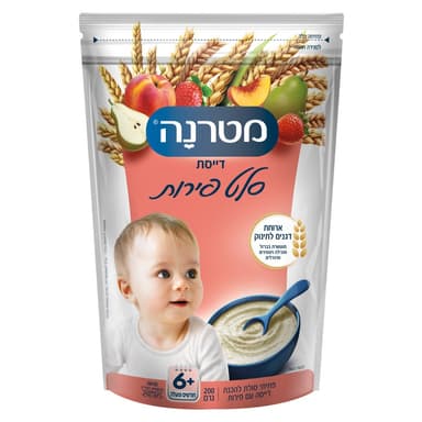 דייסת סלט פירות 200 ג' מטרנה