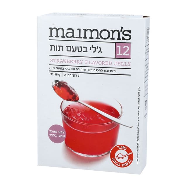 ג'לי בטעם תות 85 ג' מימונס