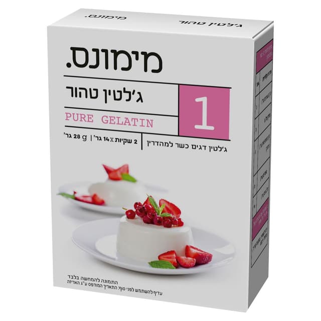 ג'לטין טהור מימונס 28 ג'