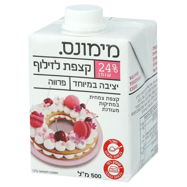 מימונס קצפת 24% 500 גרם