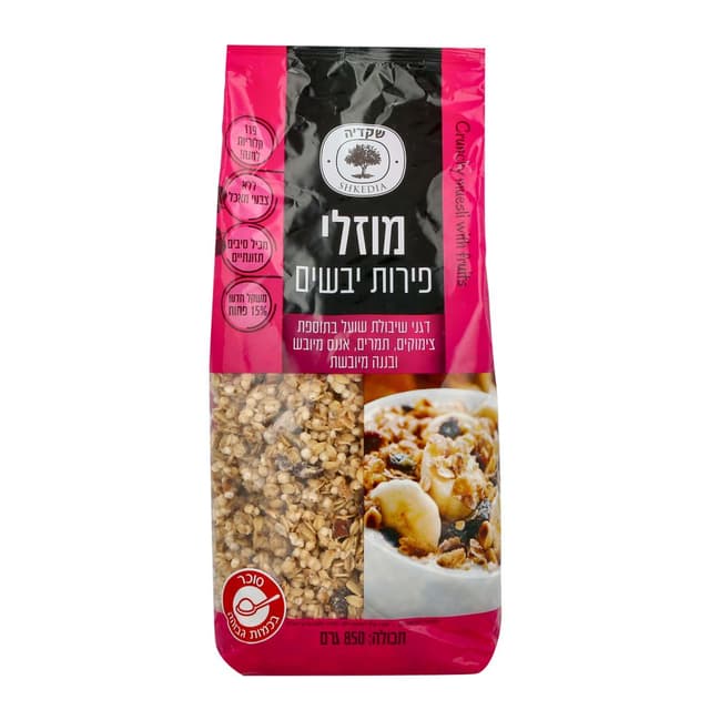 מיזלי עם פירות 1ק"ג שקדיה