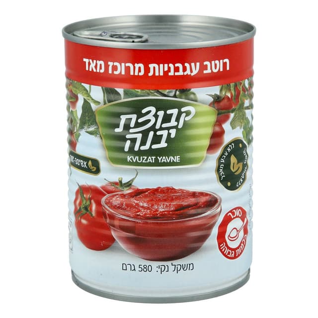 רוטב עגבניות 28-30% 580 ג' יבנה