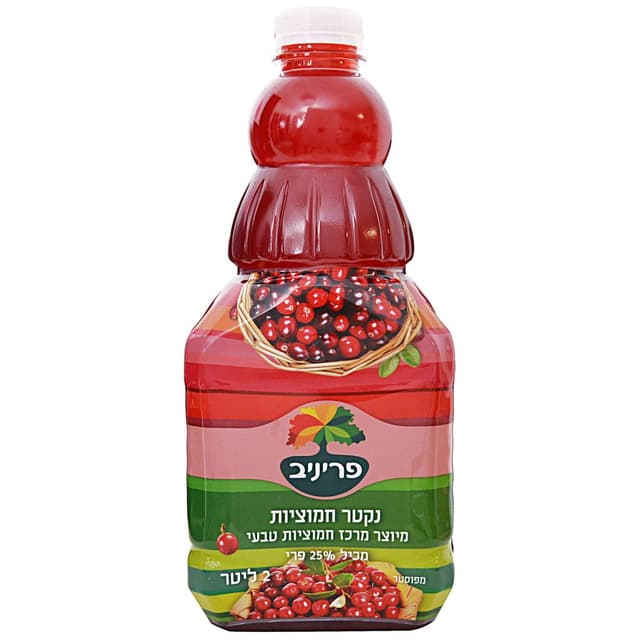 נקטר חמוציות 2 ליטר פריניב