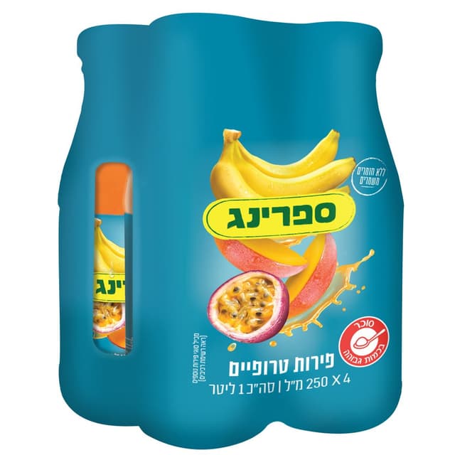 ספרינג פירות טרופיים רביעיה 250 מ"ל