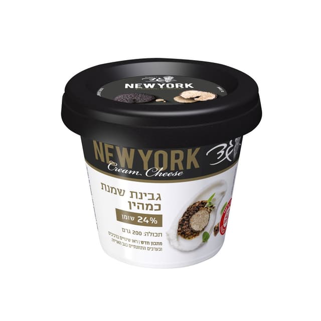 גבינת שמנת ניו יורק 30% עם כמהין 200 ג'
