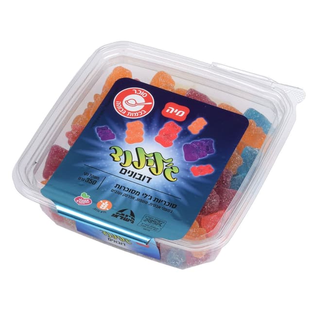 ג'לי דובונים בציפוי