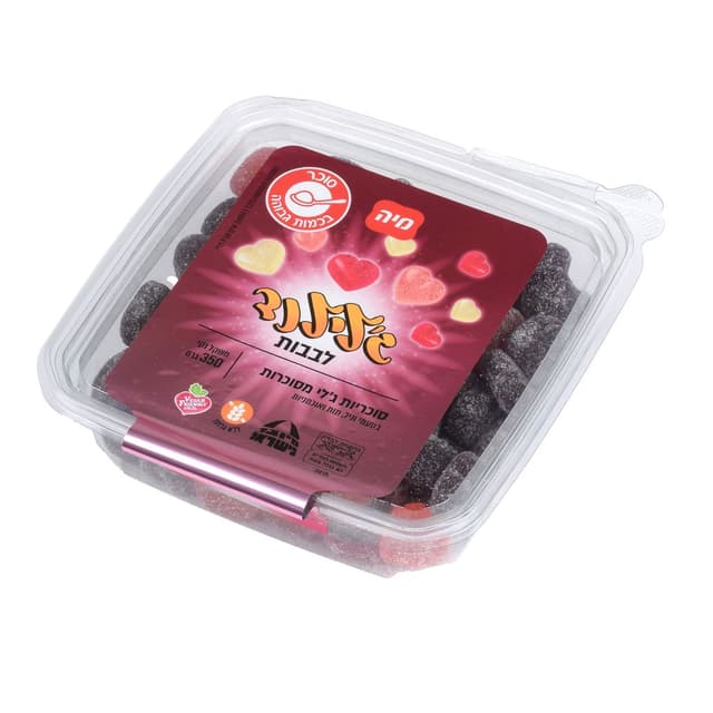 ג'לי לבבות 350 גרם