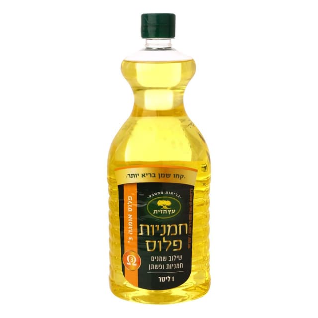 שמן חמניות פלוס 1 לי