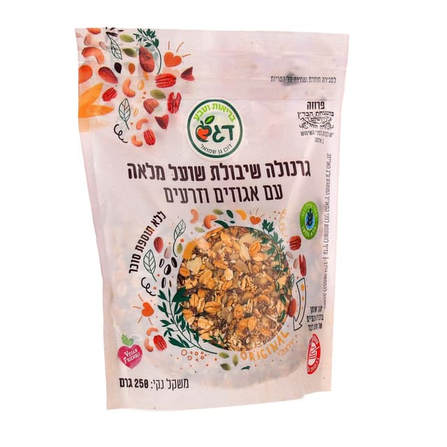 גרנולה שיבולת שועל א