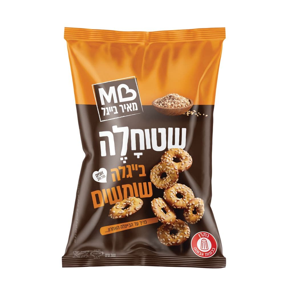 בייגל שטוחלה שומשום 300 ג' מאיר