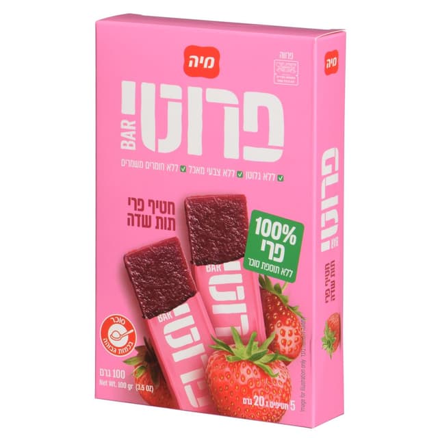 פרוטיבר בטעם תות 5*2