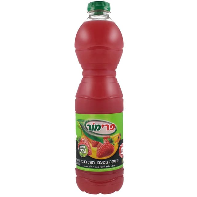 משקה קל תות-בננה 1.5ל' פרימור