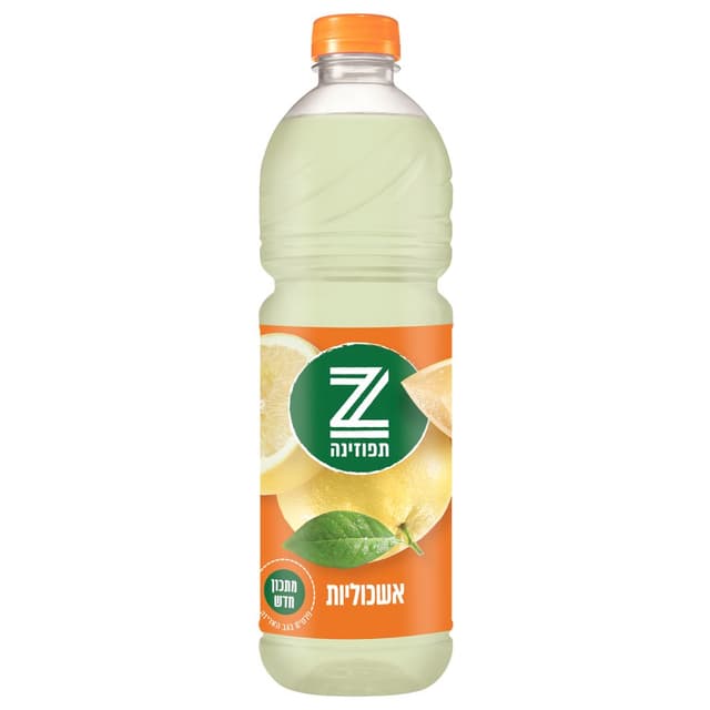 מיץ בטעם אשכוליות 1.5 ל' תפוזינה