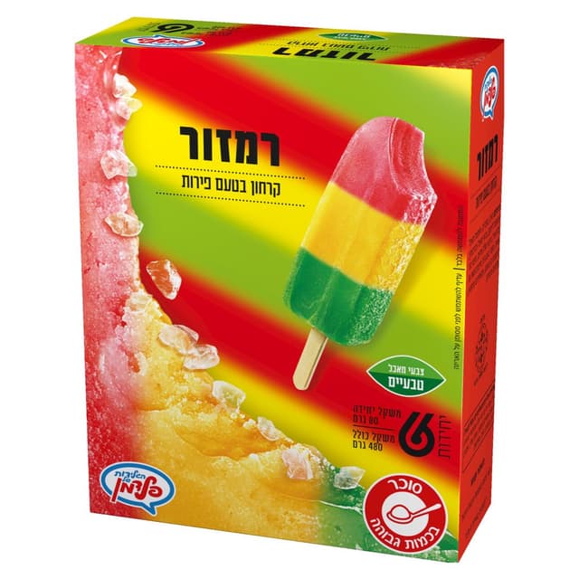 מאגדת קרח רמזור 6 יח