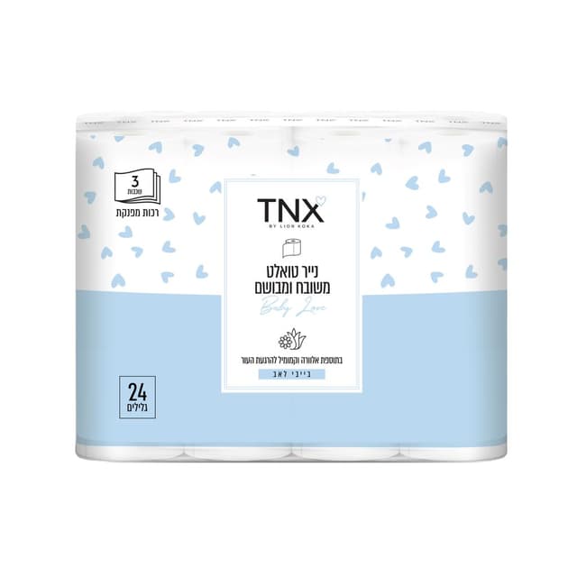 TNXנייר טואלט ת.שכבתי24ג