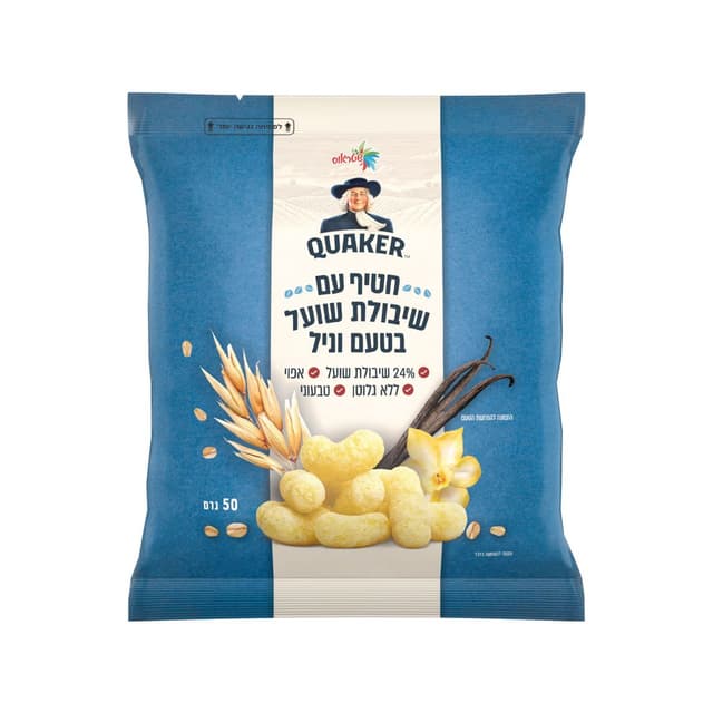 חטיף קוואקר וניל 50