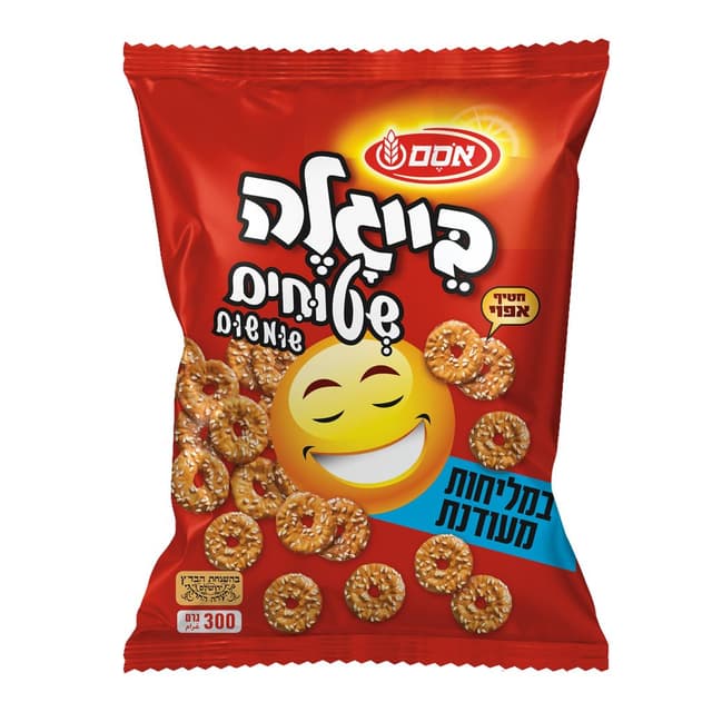 בייגלה שטוחים שומשום