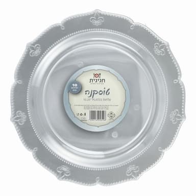 טוסקנה צלחת 10' שקוף