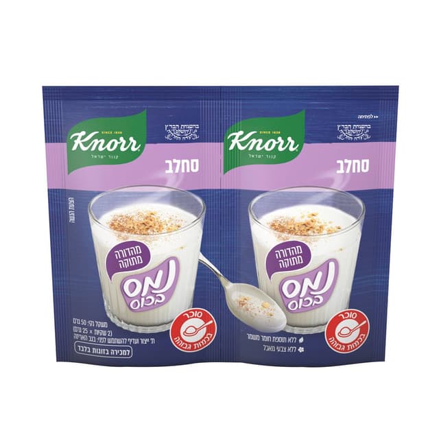 קנור - נמס בכוס סחלב 50 גרם