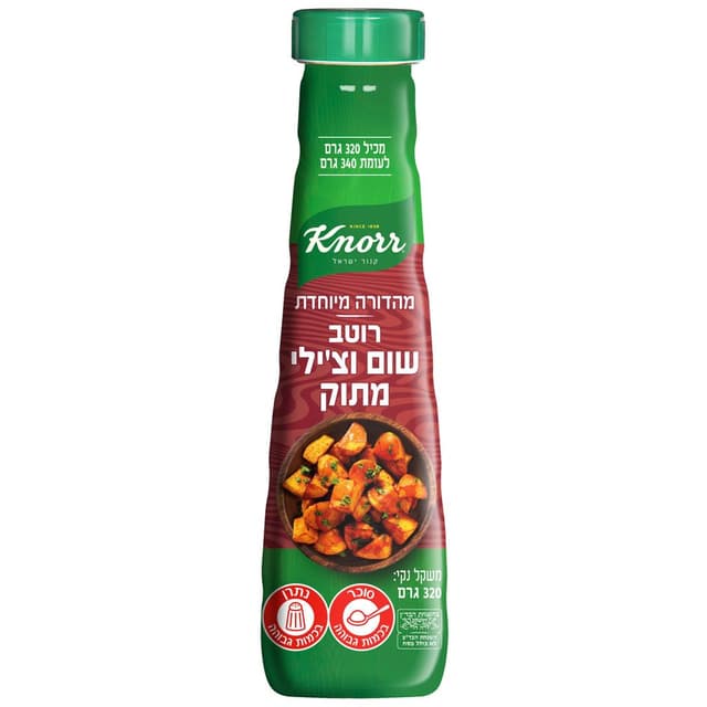 רוטב קנור שום וצילי מתוק 320 גרם