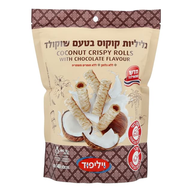 גליליות קוקוס בטעם ש