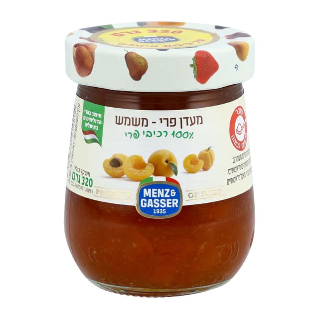 מעדן ריבה מנץ אנד גאססר משמש 300 גר