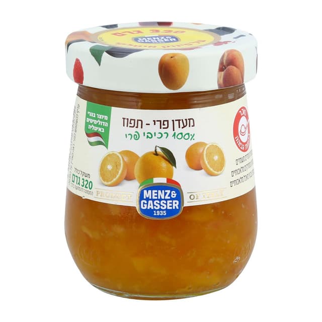 מעדן ריבה מנץ אנד גאססר תפוז 320 גר