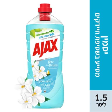 נוזל רצפות אגקס חגיגת הפרחים יסמין 1.5 ל