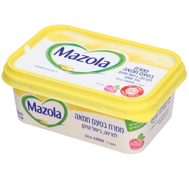 מזולה בטעם חמאה 250 גר