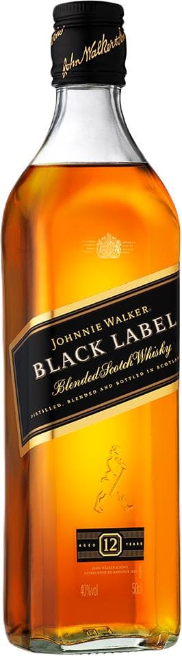 וויסקי ג'וני ווקר שחור 0.375