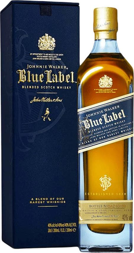 וויסקי ג'וני ווקר כחול 0.2