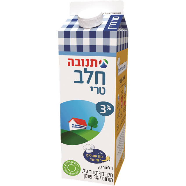 תנובה חלב3% קרט מהדר
