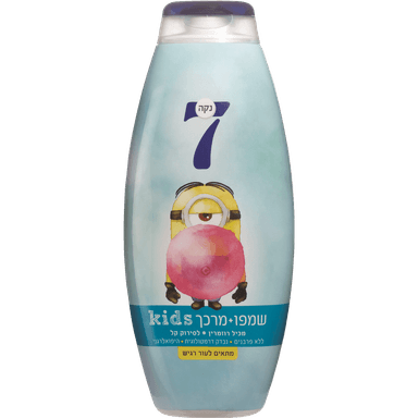נקה 7 - מיניונים שמפו 2 ב-1 750 מ"ל