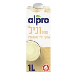 אלפרו סויה בטעם וניל 1 ליטר