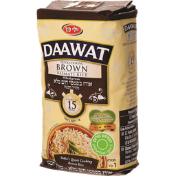 אורז בסמטי חום מלא דאווט 1 ק"ג